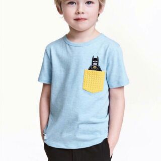 Size 9/10y áo phông cọc tay h&m batman