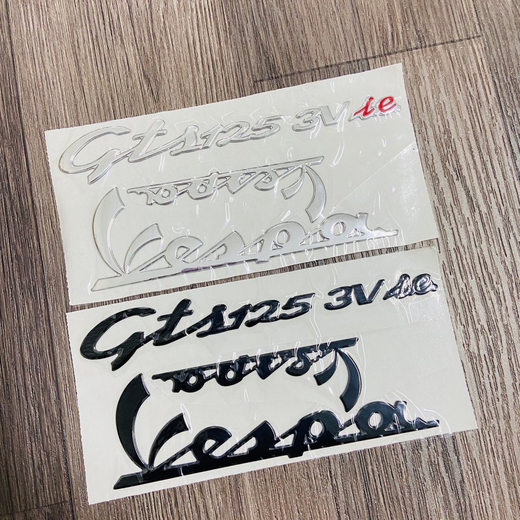 BỘ TEM CHỮ DÁN FULL XE VESPA GTS125