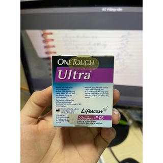 Que thử đường huyết one Touch Ultra 2