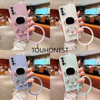 Ốp Điện Thoại Silicon Hình Phi Hành Gia Có Vòng Casing Tecno Spark 5 Air Case Tecno Spark 6 Air Case Tecno Pova 2 Case Tecno Pop 5 LTE Case Tecno Camon 15 Case Tecno Camon 16 Case Tecno Camon 18 Silicone Protect 3D New Astronautstand With Ring Phone Case