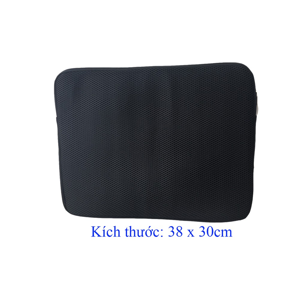 Túi chống sốc Laptop 14” lưới thường dây kéo trơn
