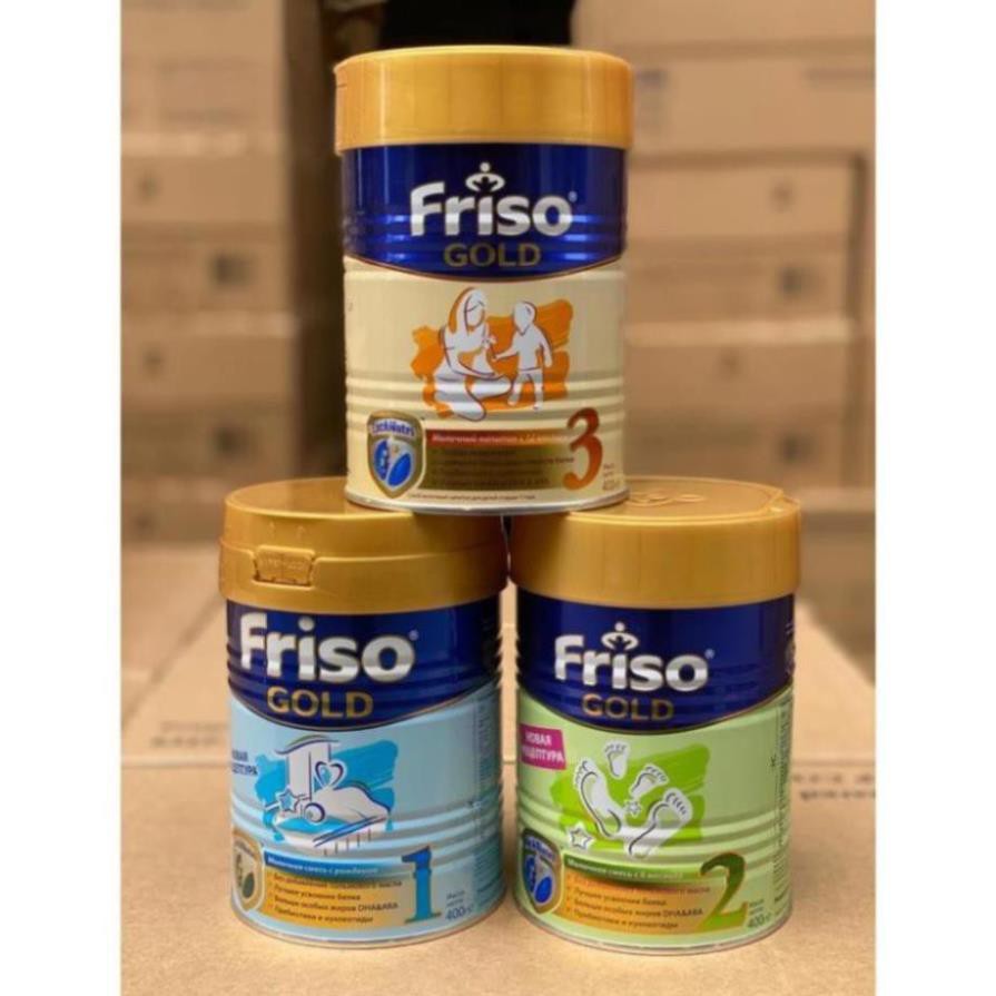 ( KIBO ) Sữa FRISO Nga đủ số 1,2,3,4 (400g và 800g) Date mới, Chất lượng đảm bảo