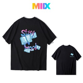 Áo thun tay lỡ form rộng unisex Miix basic tee MT018
