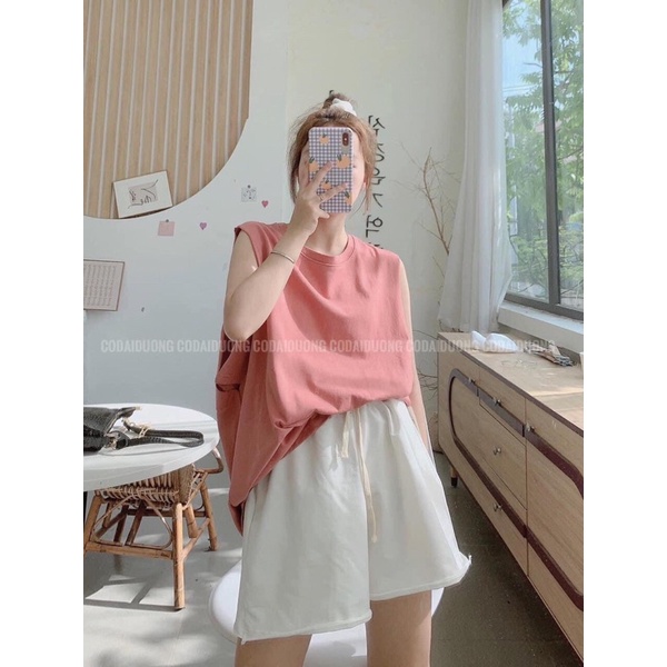 SIÊU HOT] Áo Thun Ba Lỗ TanK Top Oversize Nhiều Màu - Áo Tank Top Free Unisex Nam Nữ Đều Mặc Được