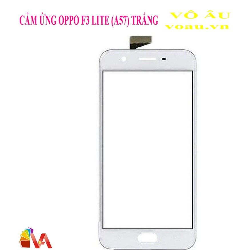 MẶT KÍNH CẢM ỨNG OPPO A57 MÀU TRẮNG, ZIN, ĐẸP, CHẤT LƯỢNG