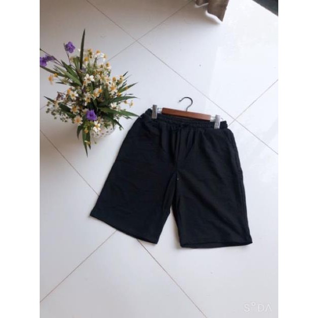 Quần short unisex nam nữ chất da cá