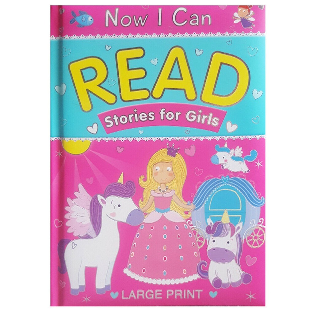 Sách Ngoại Văn - Now I Can Read Stories For Girls - Brown Watson