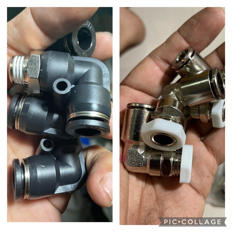 Nối nhanh khí nén inox PL 10