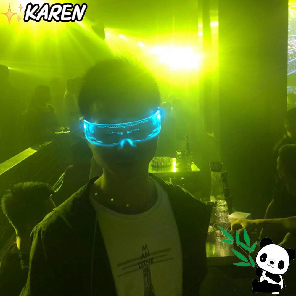 Kính Có Đèn LED Neon Dùng Trang Trí Tiệc Tùng / Hóa Trang