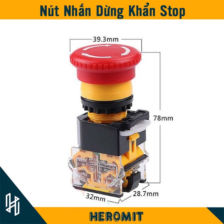 Nút nhấn dừng khẩn cấp Stop