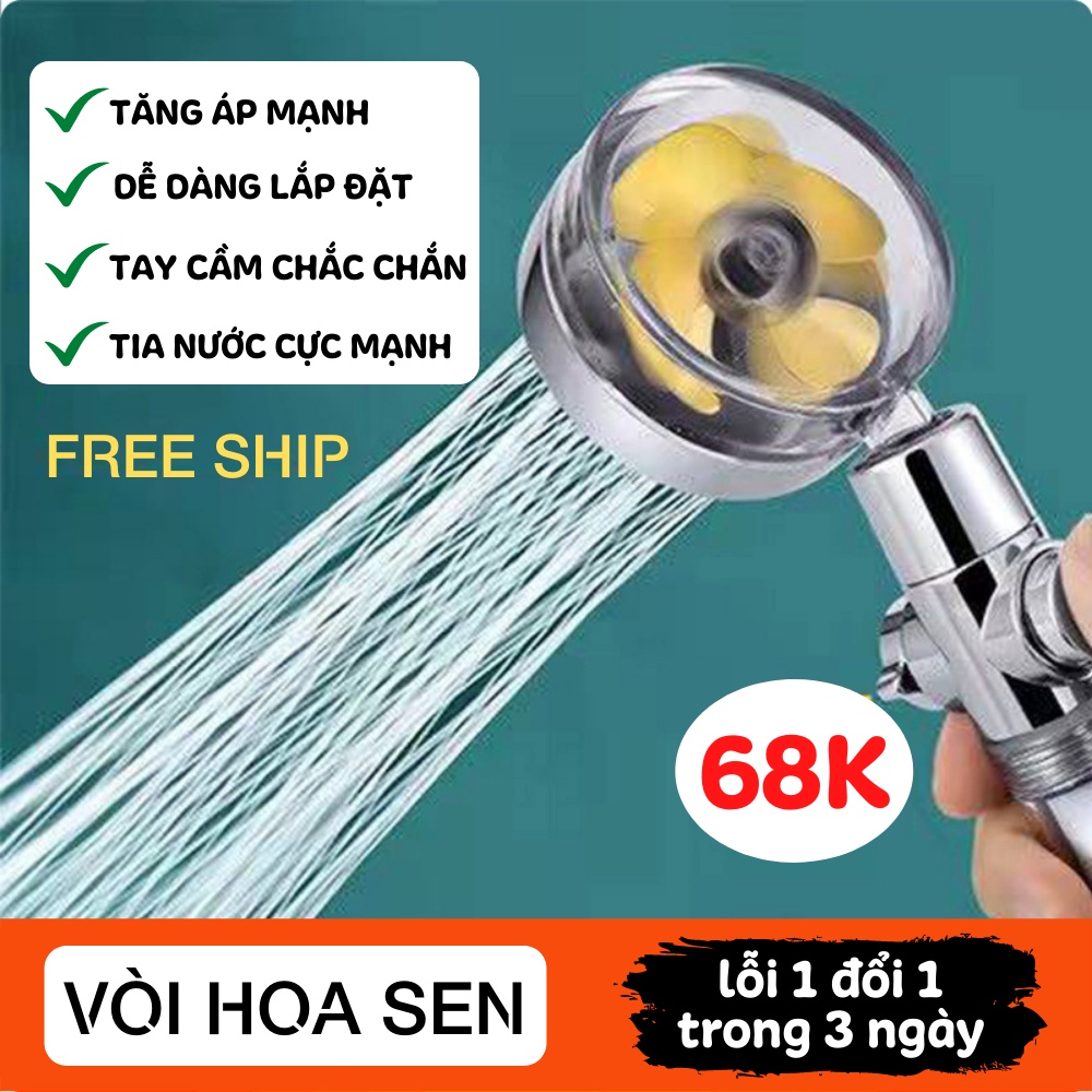 Vòi Sen Tăng Áp Vòi Hoa Sen Thiết Kế Sang Trọng Tiện Dụng Tiết Kiệm Nước THANH XUÂN 98