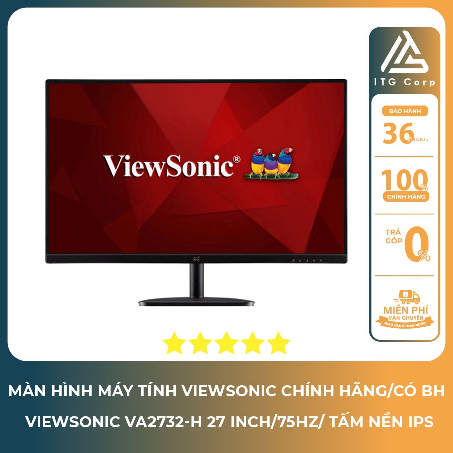 Màn hình Viewsonic VA2732-H 27 inch/75Hz/ tấm nền IPS