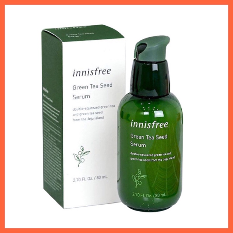 Serum Innisfree - Tinh chất dưỡng ẩm, phục hồi da mụn Green Tea Seed Trà Xanh 80ml PM30