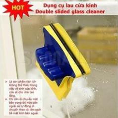 [XẢ KHO+FREE SHIP] Dụng Cụ Lau Kính Nam Châm 2 Mặt siêu tiện lợi