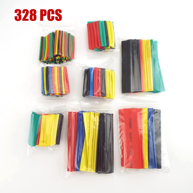 Set 127 / 530 Ống Co Nhiệt Màu Đen Chuyên Dụng Cho Nối Dây Điện