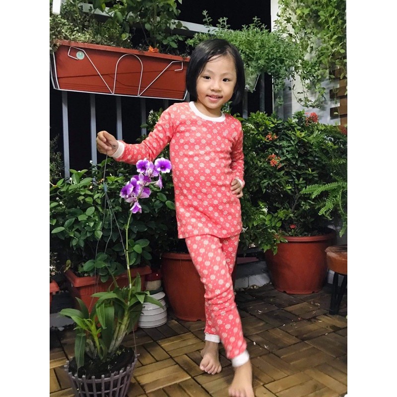 Bộ tay dài xuất Hàn bé trai và gái size 90-130