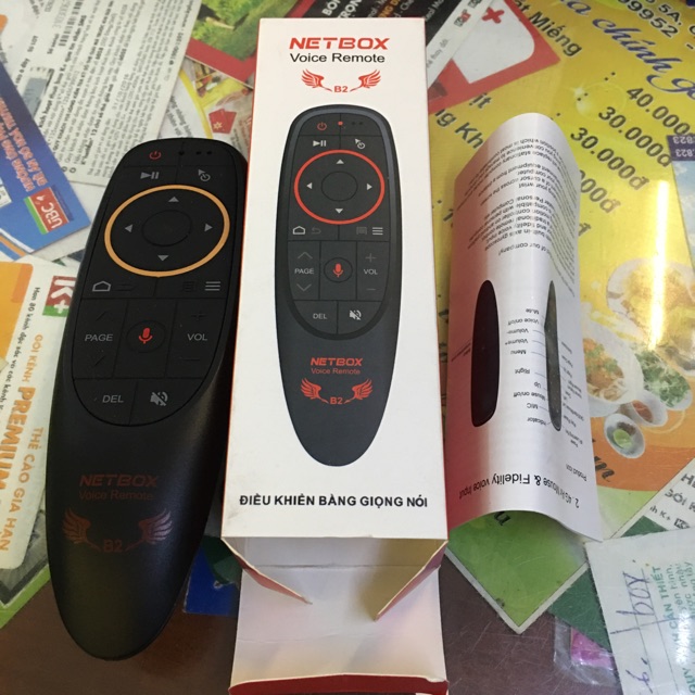 Chuột Bay Tìm Kiếm Giọng Nói Netbox B2 Thông minh