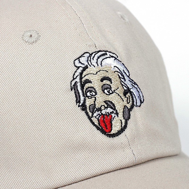 Mũ Lưỡi Trai Thêu Chữ Einstein