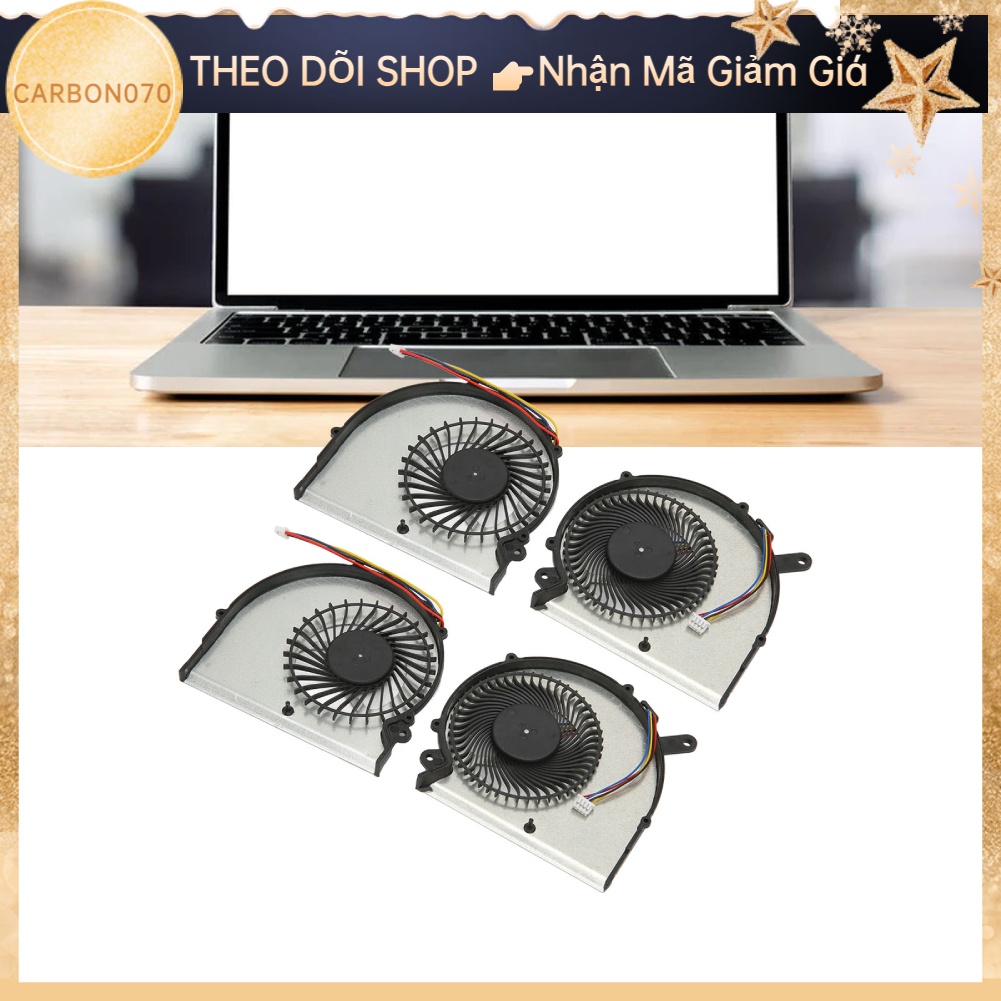 [Hàng Sẵn] Quạt Tản Nhiệt máy tính xách tay 4 pin cho GIGABYTE AERO 15 15X 14 RP64W RP65W【Carbon070】