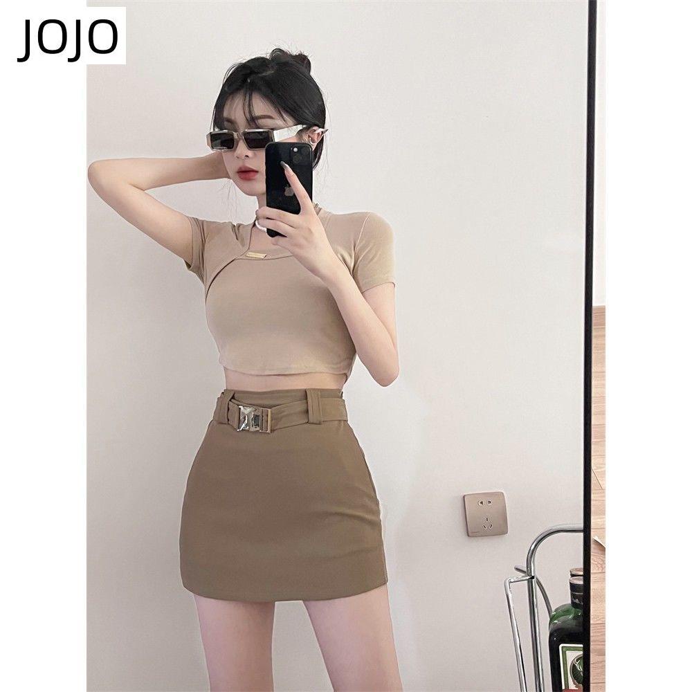 Đầm Tay Ngắn Cổ Vuông Dáng Ôm Thời Trang Mùa Hè Xinh Xắn Cho Nữ