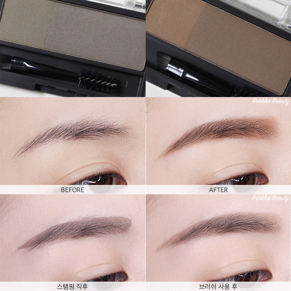 Bột tán chân mày Innisfree Twotone Eyebrow Kit