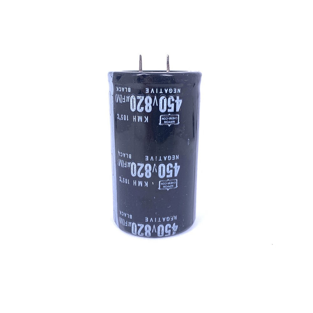 Tụ 820uF 450V Chân Cứng (35x60mm)