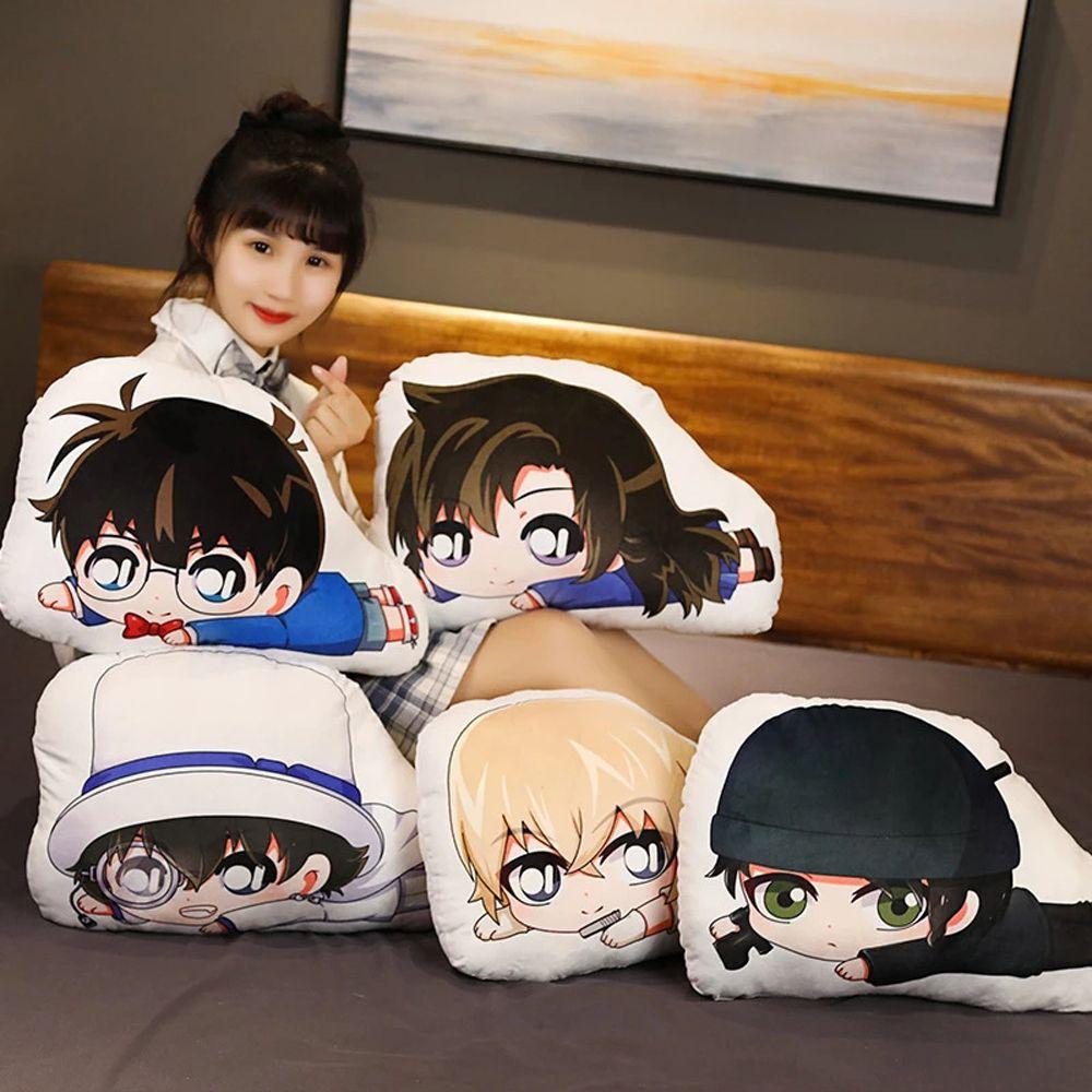 Đồ chơi nhồi bông Hình Thám Tử Conan 18cm / 45cm Trang Trí Phòng Cho Bé