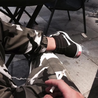 CAMO BOX PANTS ( Xám Đen Trắng)