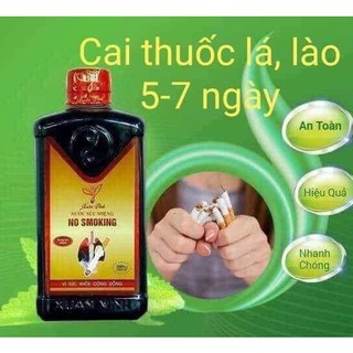 Nước xúc miệng cai t.huốc lá cai dứt điểm 100%