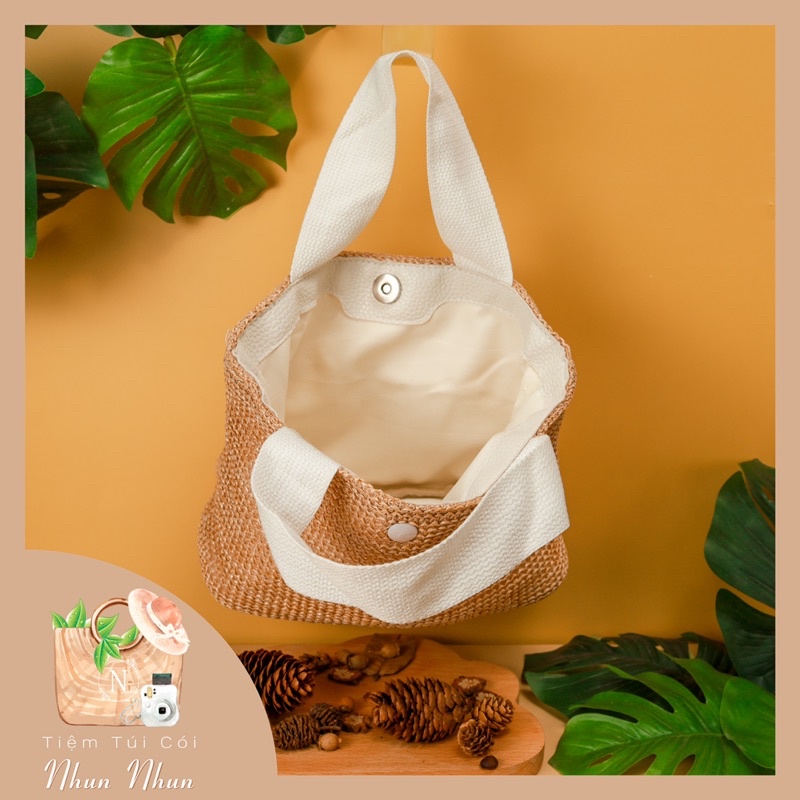 Giỏ xách cói