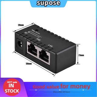 Supose POE Splitter Power Over Ethernet Injector Adapter For LAN Network