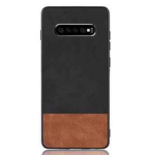 S10/ S10 plus - Ốp lưng vải kết hợp da