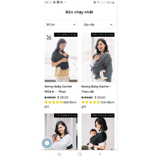 Địu vải Hàn quốc