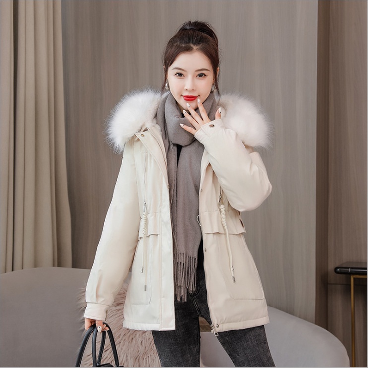 Áo khoác phao nữ lót lông, ÁO PHAO NỮ