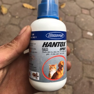 Xịt vẹ rận chó mèo