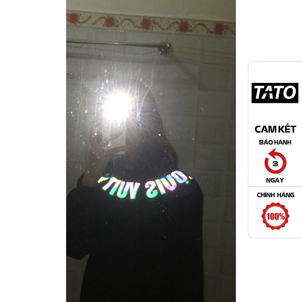 Áo Sweater LV.T in chữ  Loius.Vuitton  Phản Quang 7 Màu Áo nỉ Nam Nữ Dài tay Unisex in hiệu ứng Hologram TATO_OFFICIAL