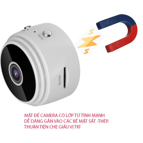 Camera mini, camera wifi không dây, camera gián điệp, camera pin sạc hỗ trợ thẻ nhớ, camera mini a9