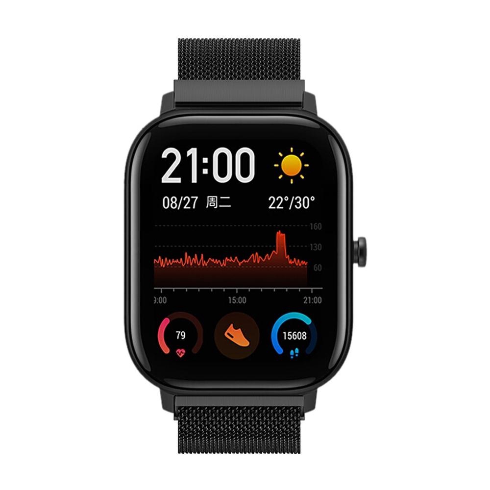 Dây đeo bằng kim loại 20mm dành cho đồng hồ thông minh Xiaomi Huami Amazfit GTS