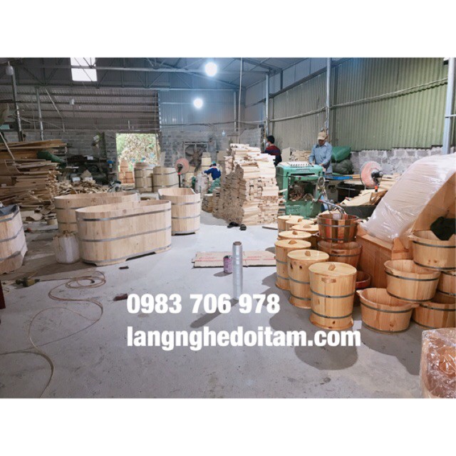 Thùng gỗ đựng gạo phong thủy 20ky | BigBuy360 - bigbuy360.vn