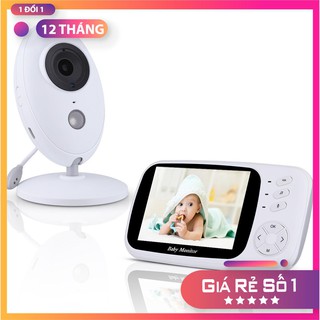 Máy báo khóc màn hình 3.5inch XF808 ( XOAY 360 ĐỘ TIỆN LỢI )