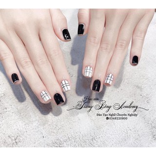 sơn gel đen trắng bán lẻ