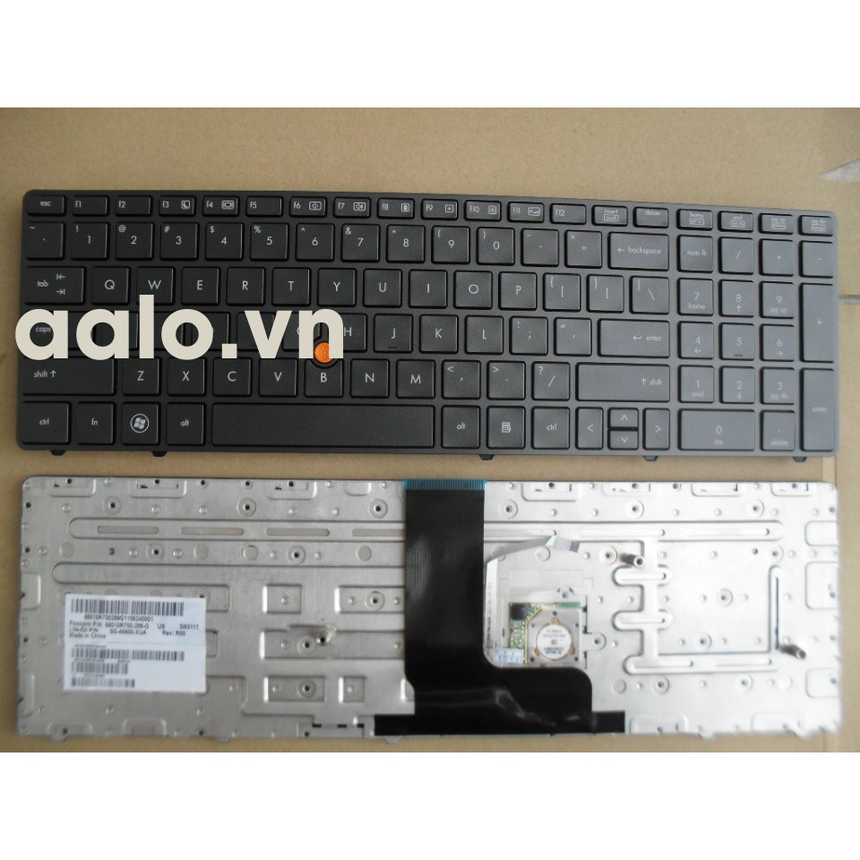 Bàn phím laptop HP 8560W 8560P 8570P 8560 8570 8570w - keyboard HP