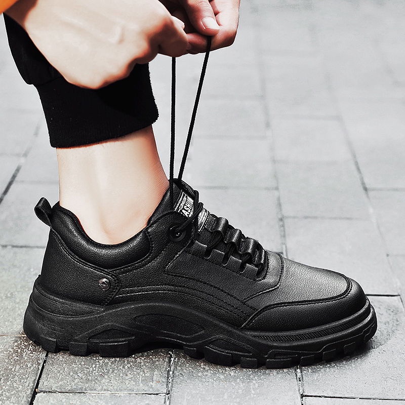 Giày sneaker nam cao cấp SM-5 tăng chiều cao (màu đen)