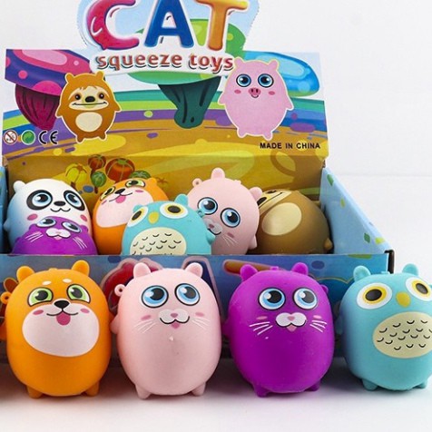 Squishy Mochi Thú Bóp Mềm Mịn Hình Thú NEW 2021 Con Gà Vàng Chim Cánh Cụt cực đáng yêu mochi slime