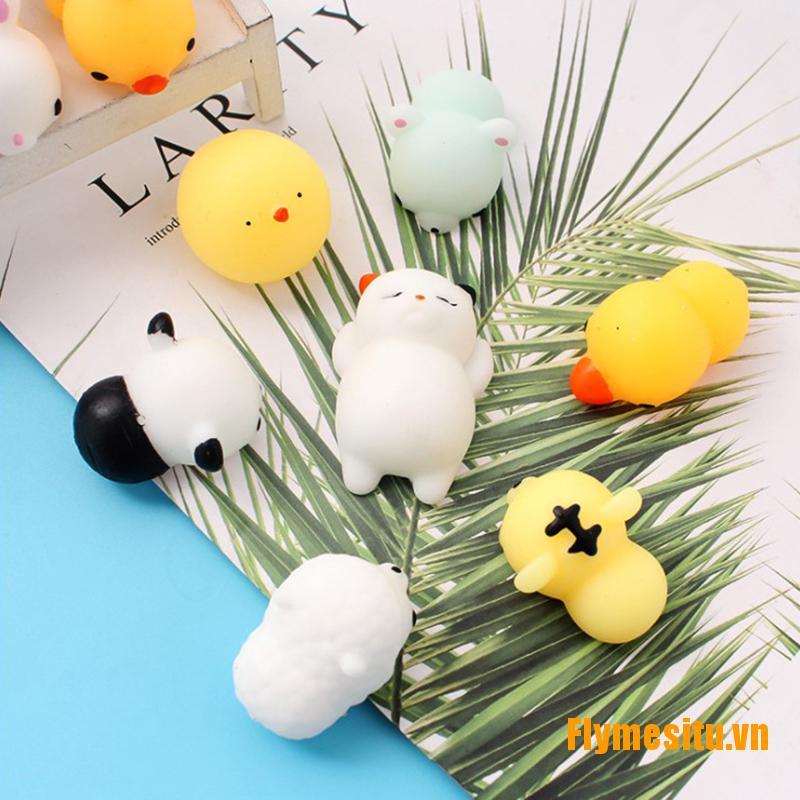 1 Đồ Chơi Bóp Đàn Hồi Hình Mèo