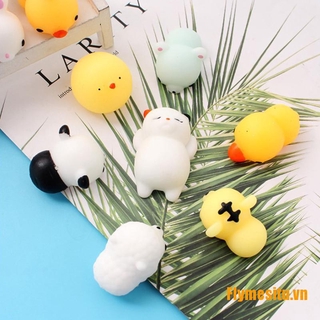 1 đồ chơi bóp đàn hồi hình mèo
