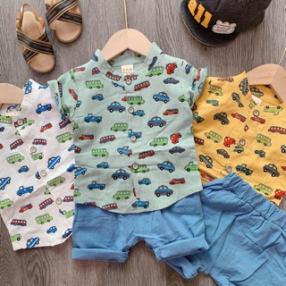 Bộ oto cổ trụ cho bé trai