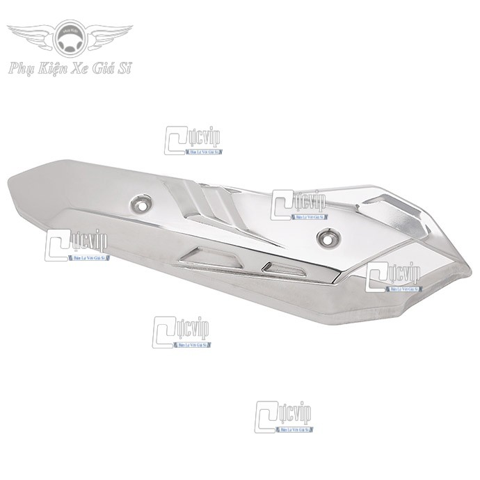 [Rẻ Vô Địch] - (2472) - Ốp Pô Inox Xe AirBlade 2020 (2013 - 2020), Vario 2015 - 2017