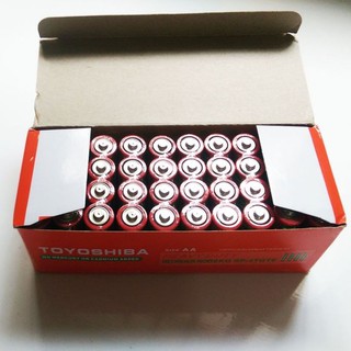 Vỉ 4 pin AA Toshiba , pin tiểu
