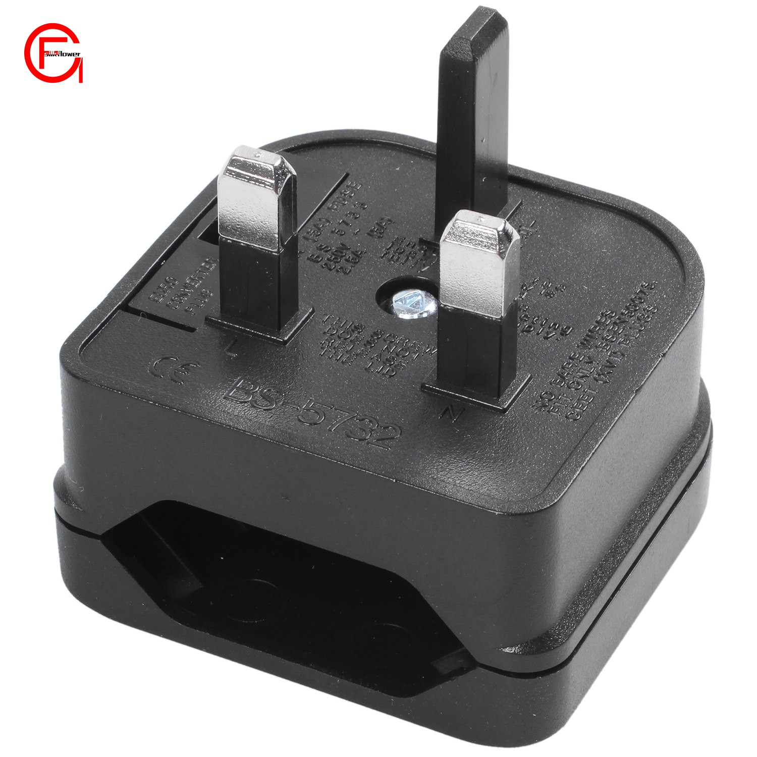 Giắc Chuyển Đổi Từ 2 Pin Sang 3 Pin Màu Đen